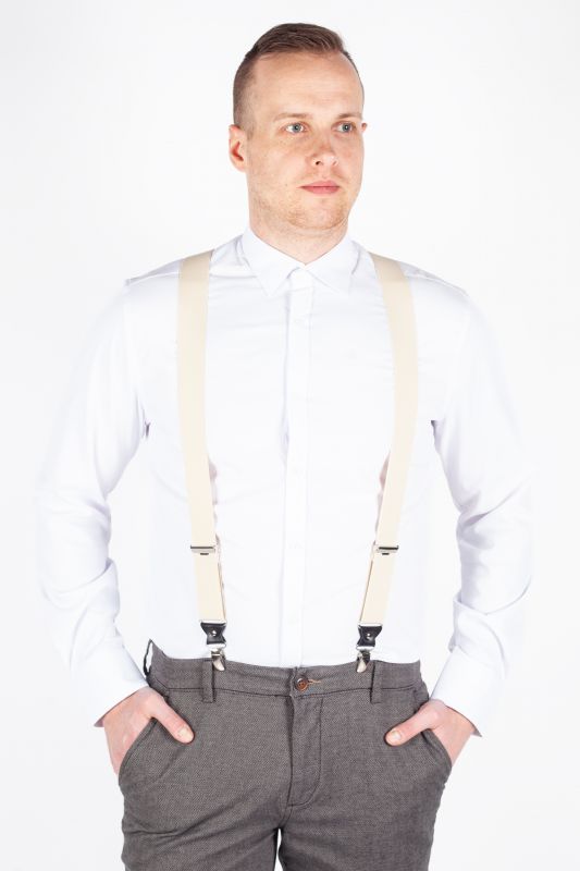 Suspenders X JEANS DYZK35-006-BEIGE