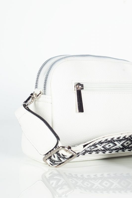 Shoulder bag FLORA&CO F2328-BLANC