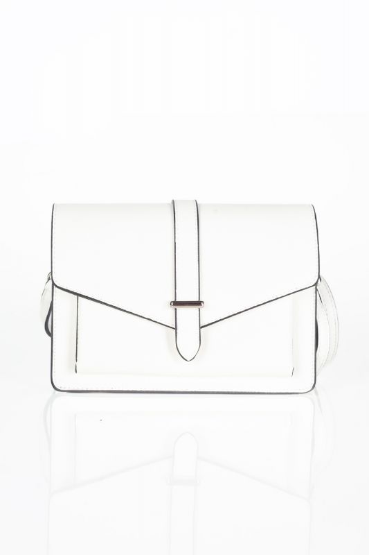 Shoulder bag FLORA&CO F6743-BLANC