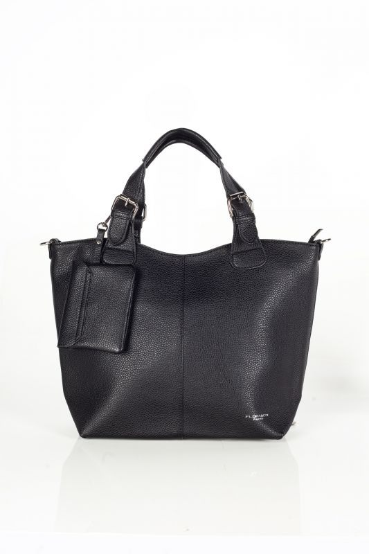 Handbag FLORA&CO F7143-NOIR