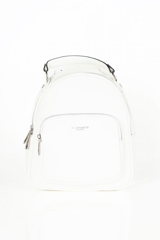 Backpack FLORA&CO F8055-BLANC