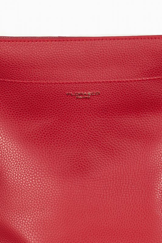 Handbag FLORA&CO H6966-ROUGE-FONCEE