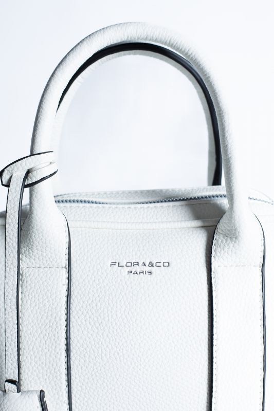 Handbag FLORA&CO H8501-BLANC