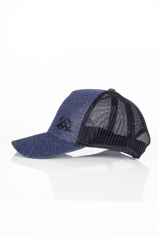 Hat X JEANS RAPPER-MELANGE-NAVY