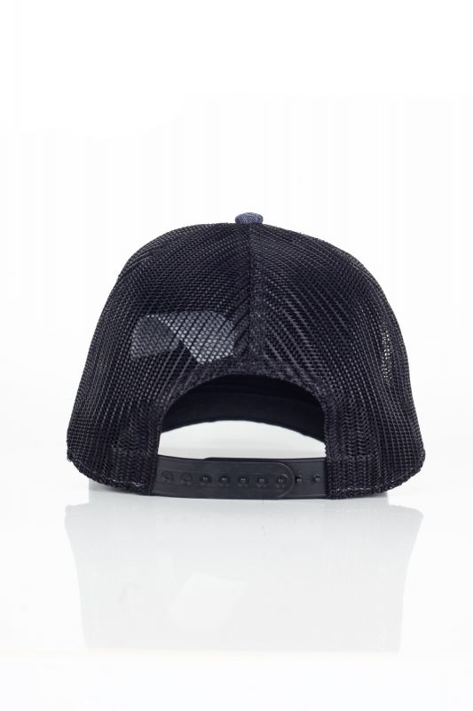 Hat X JEANS RAPPER-MELANGE-NAVY