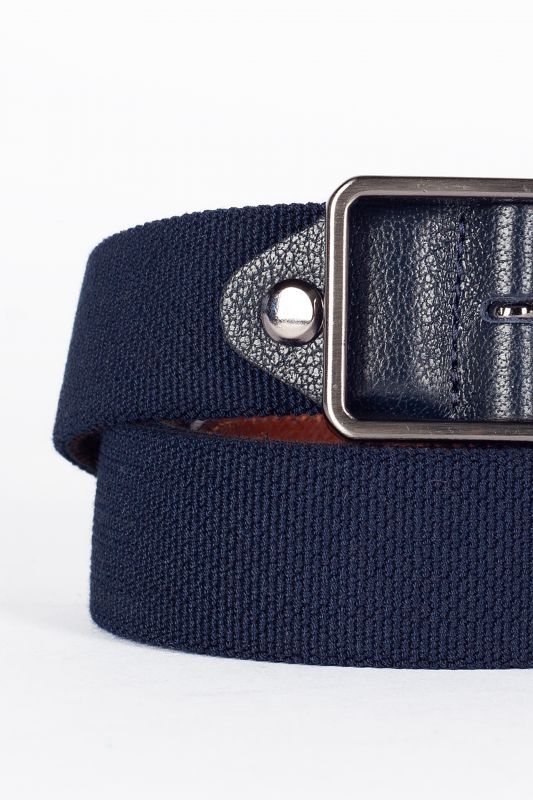 Canvas belt BLK JEANS 006340-NAVY