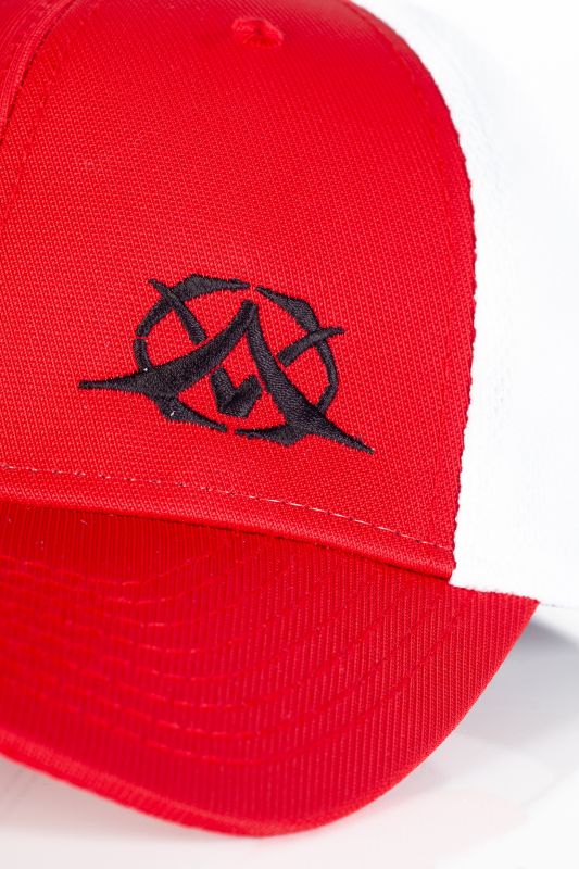 Hat X JEANS CAMPUS-RED-WHITE