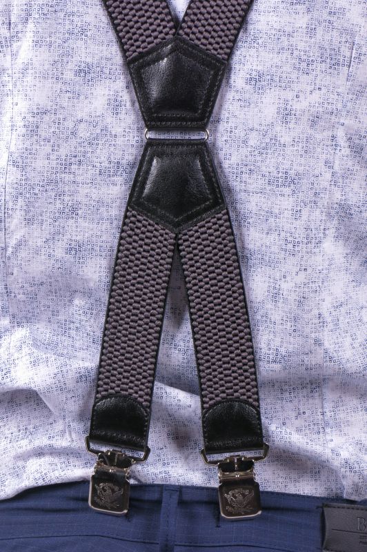 Suspenders X JEANS DMAX40-GRAY