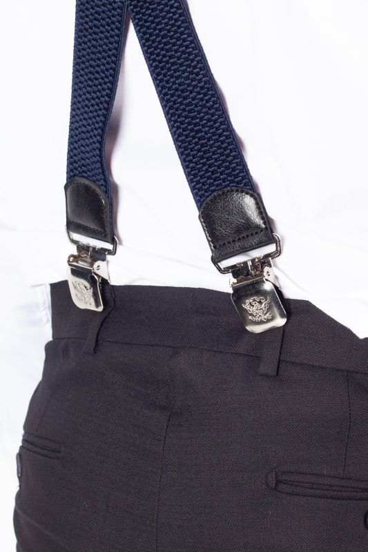 Suspenders X JEANS DMAX40-NAVY