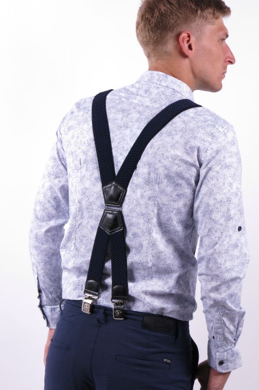 Suspenders X JEANS DMAX40-NAVY