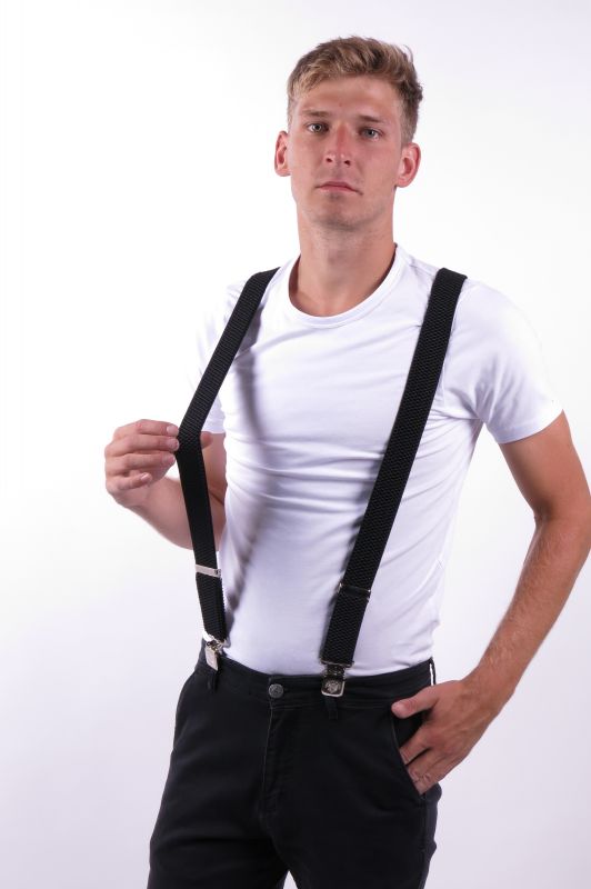 Suspenders X JEANS DYK40-BLACK