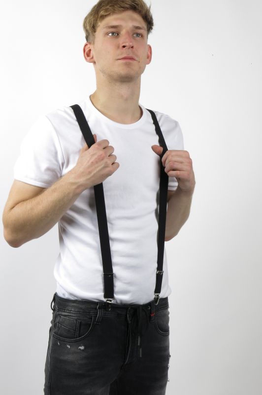 Suspenders X JEANS DYP25-BLACK