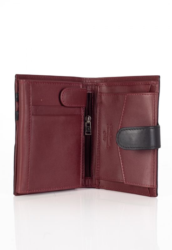 Wallet PIERRE CARDIN 326A-TILAK27-NERO-BORDO