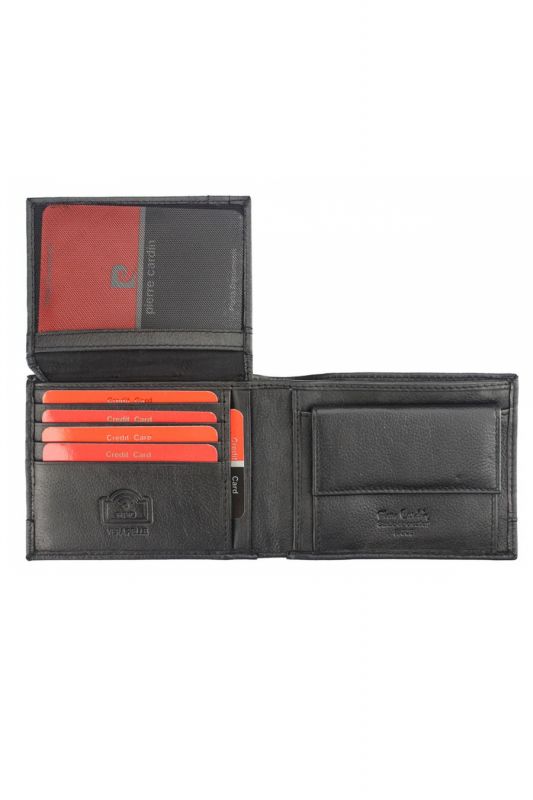 Wallet PIERRE CARDIN 8806-TILAK37-NERO-NERO