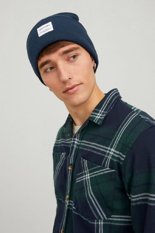 Winter hat JACK & JONES 12150627-Navy-Blazer