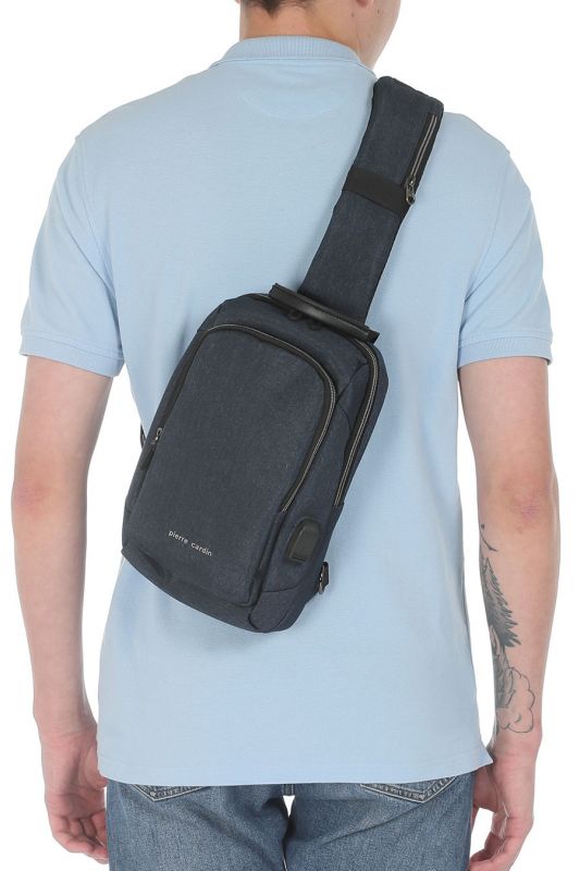 Shoulder bag PIERRE CARDIN 3341-ALAN02-BLUE