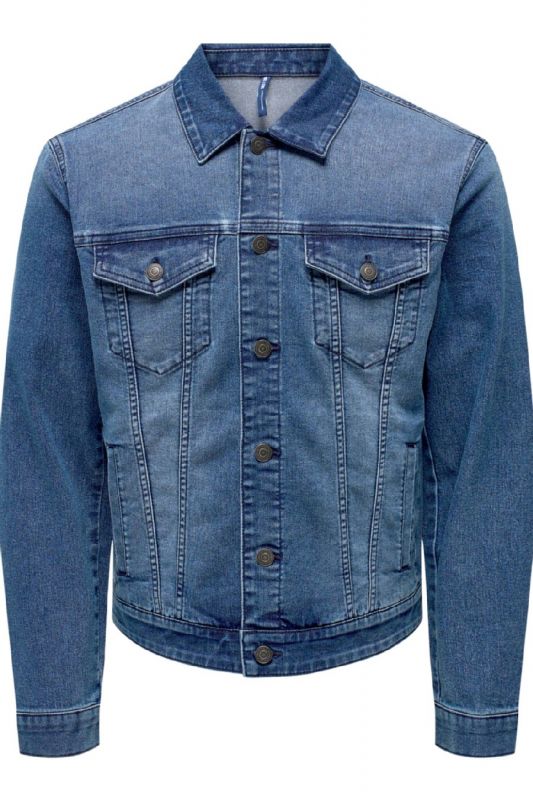 Denim jacket ONLY & SONS 22024333-Medium-Blue