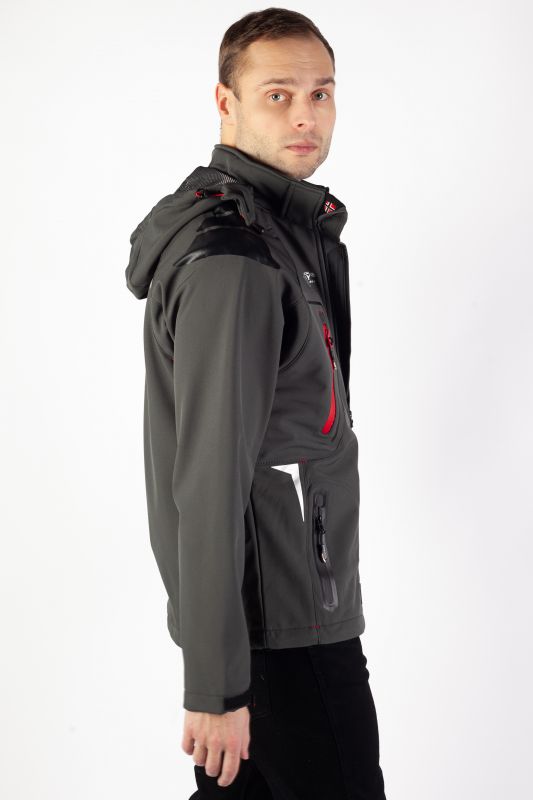 Jacket GEOGRAPHICAL NORWAY TECHNO-Dark-Grey