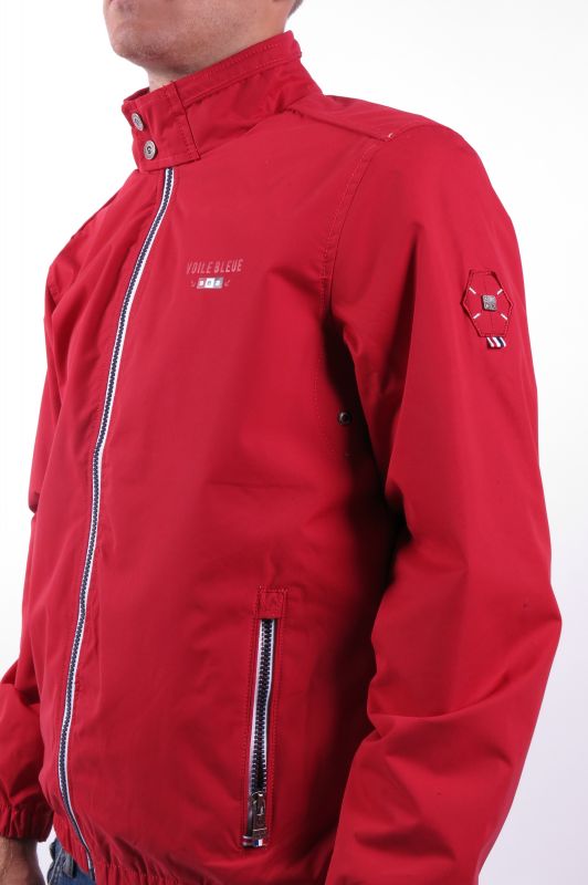 Wind jacket VOILE BLEUE AQUARIUS-RED