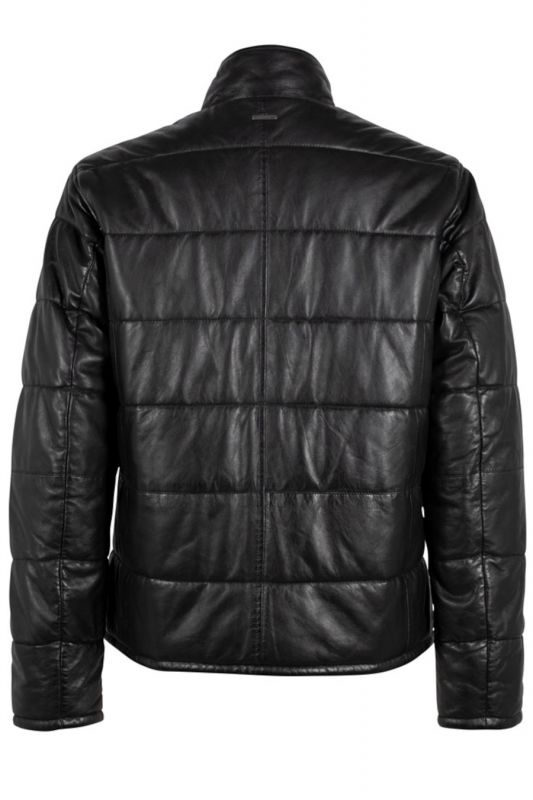 Leather jacket DEERCRAFT 3701-0146-black