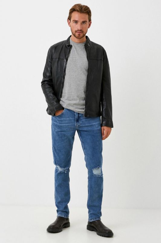 Leather jacket GIPSY 1201-0454-Black