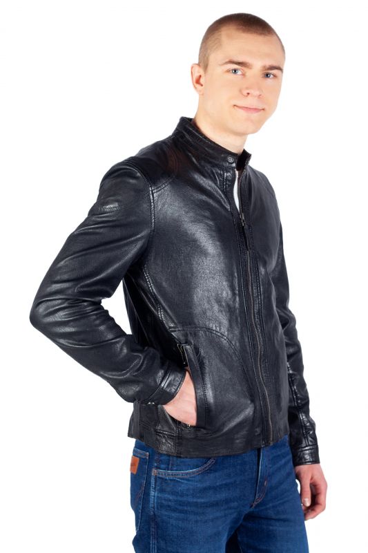 Leather jacket GIPSY 1201-0504-black