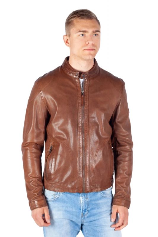 Leather jacket GIPSY 1201-0504-nut