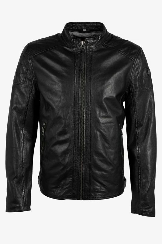 Leather jacket GIPSY 1201-0526-black