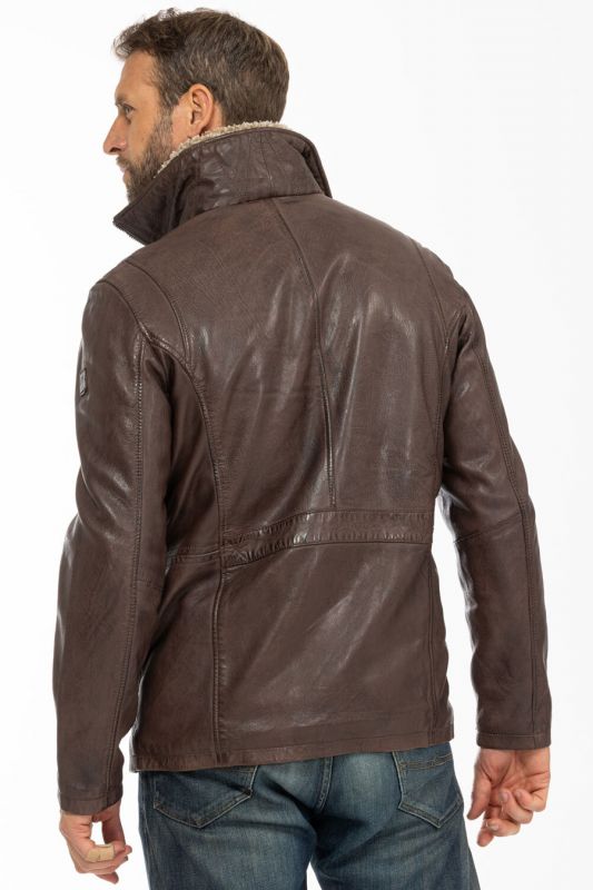 Leather jacket GIPSY 1201-0616-chestnut