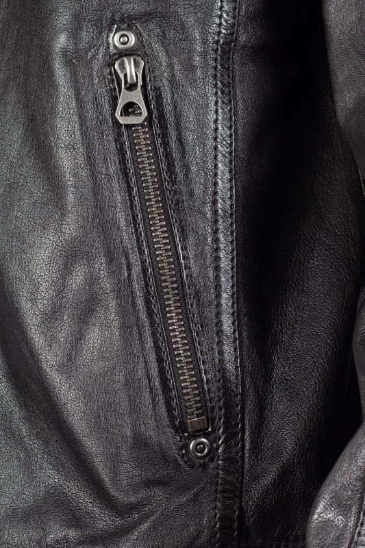 Leather jacket GIPSY 1201-0625-black
