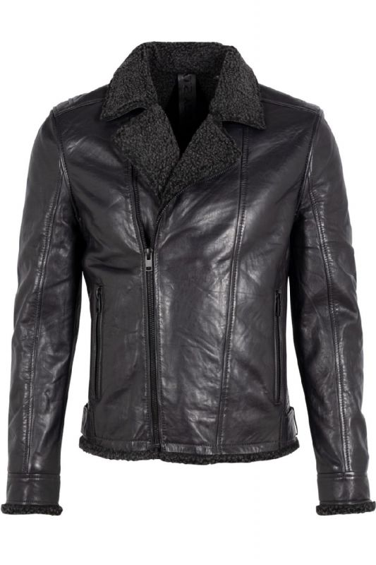 Leather jacket GIPSY 2201-0110-Black