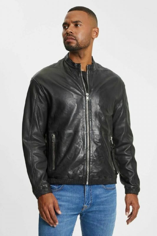 Leather jacket GIPSY G2MAirth-LF-LABRIV-blac