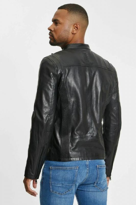 Leather jacket GIPSY G2MAlim-SF-LABRIV-black