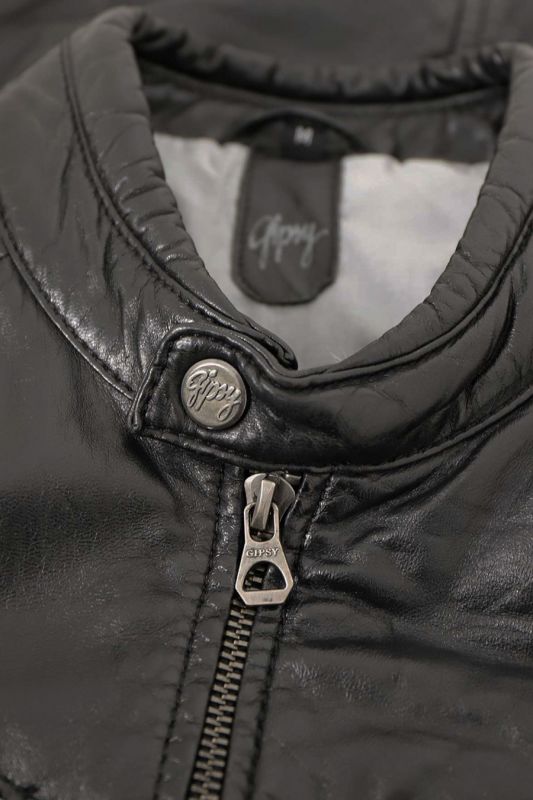 Leather jacket GIPSY GMChesto-LAORV-black