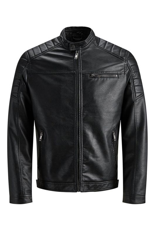 Leather jacket JACK & JONES 12147218-2984044