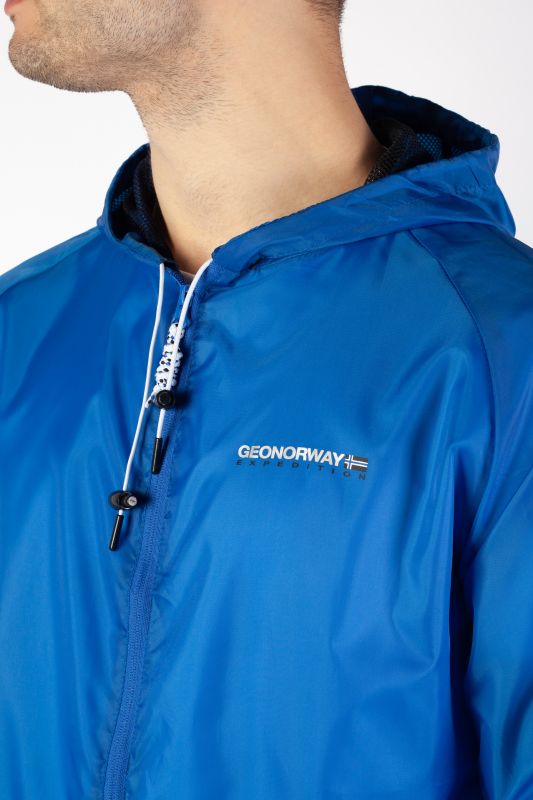 Raincoat GEOGRAPHICAL NORWAY BOAT-Royal-Blue