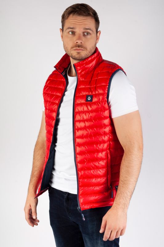 Vest VOILE BLEUE ANCHOR-RED