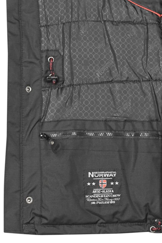 Winter jacket GEOGRAPHICAL NORWAY ABIOSAURE-Black