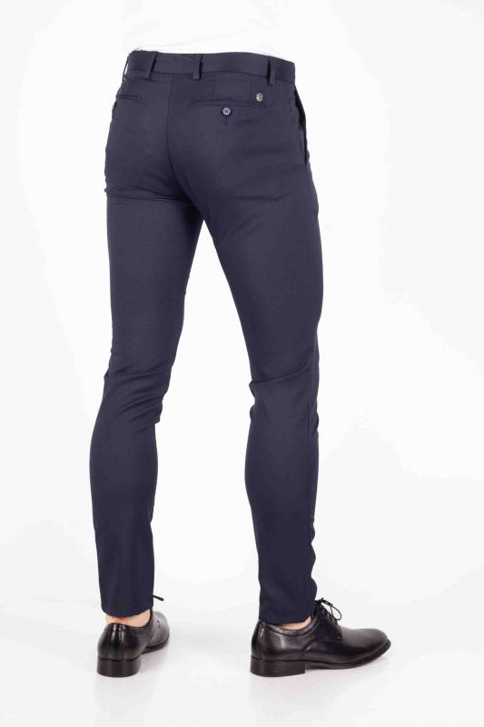 Chino pants FRAPPOLI 1342-JAMES-K-LACIVERT