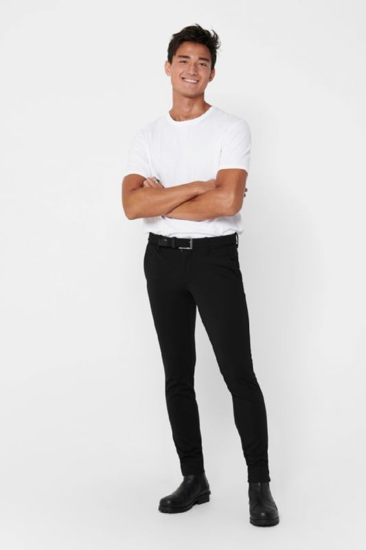 Chino pants ONLY & SONS 22010209-Black