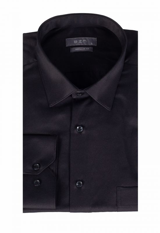 Shirt BZN 5333-R-PP-black