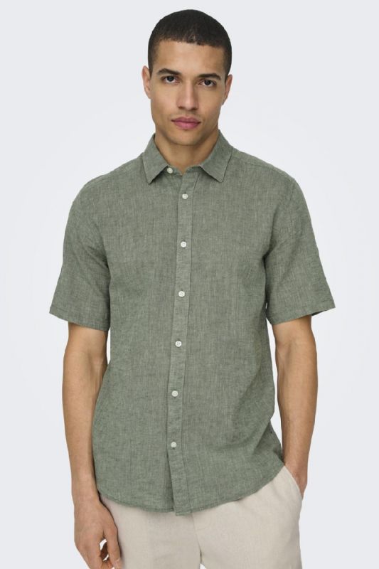 Shirt ONLY & SONS 22009885-Swamp