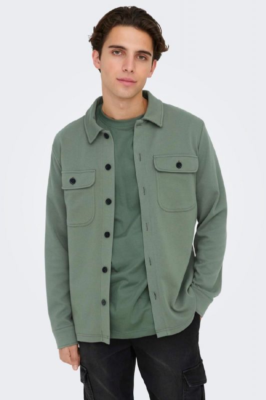 Shirt ONLY & SONS 22021279-Castor-Gray
