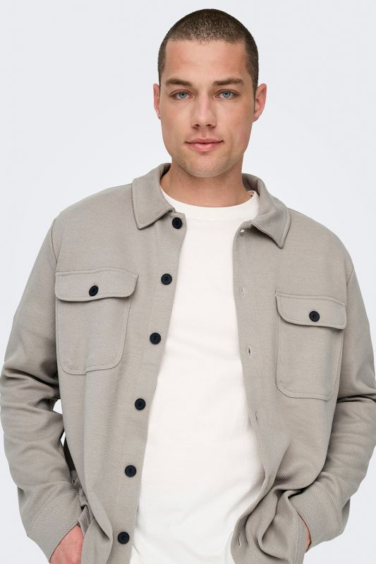 Shirt ONLY & SONS 22021279-Vintage-Khaki
