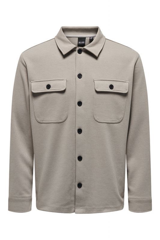 Shirt ONLY & SONS 22021279-Vintage-Khaki