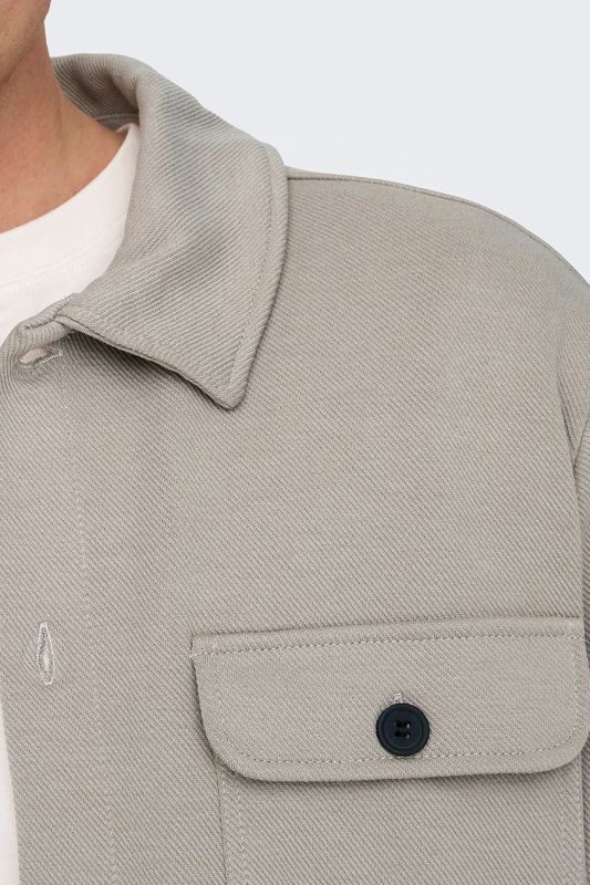 Shirt ONLY & SONS 22021279-Vintage-Khaki