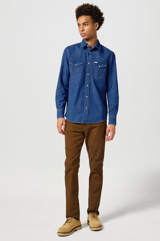 Denim shirt WRANGLER 112357192