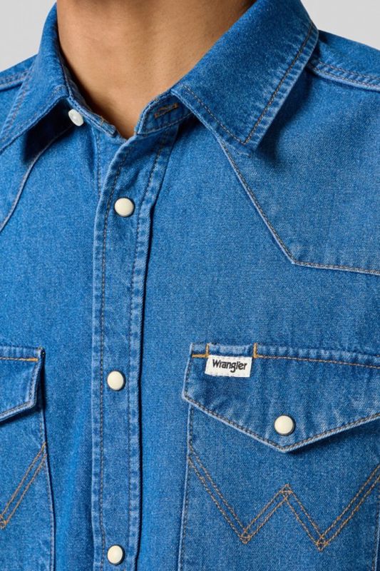 Denim shirt WRANGLER 112357215