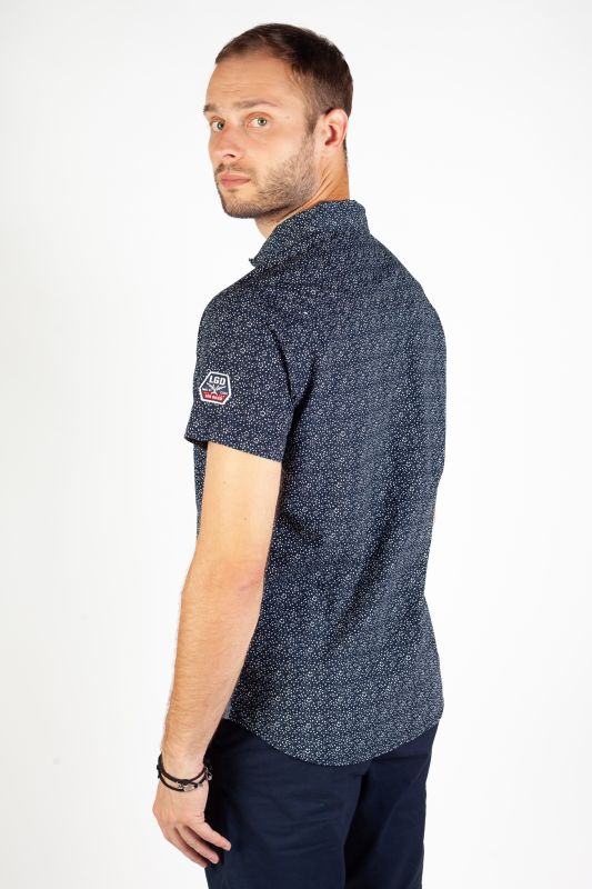 Shirt LEGENDERS FLOWER-NAVY