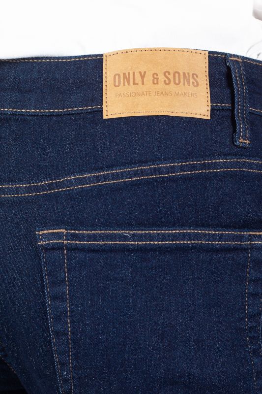 Denim shorts ONLY & SONS 22032925-Dark-Blue